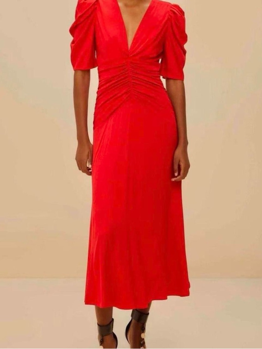 Red FARM RIO SIZE SMALL DRESS